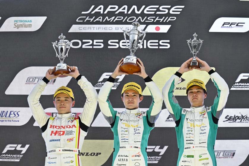 佐藤樹がポール・トゥ・ウインで3連勝！INDPでもDRAGO がポール・トゥ・ウイン