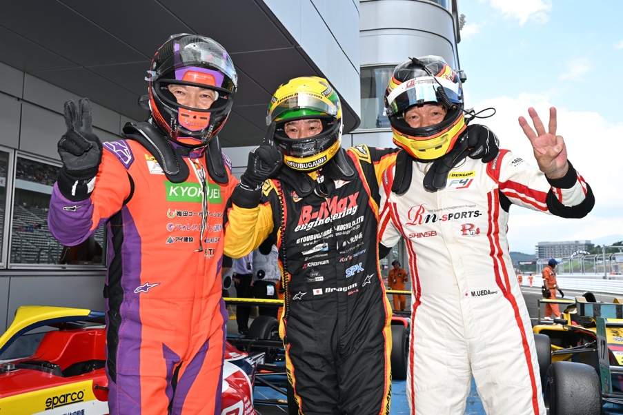 佐藤樹がポール・トゥ・ウインで3連勝！INDPでもDRAGO がポール・トゥ・ウイン