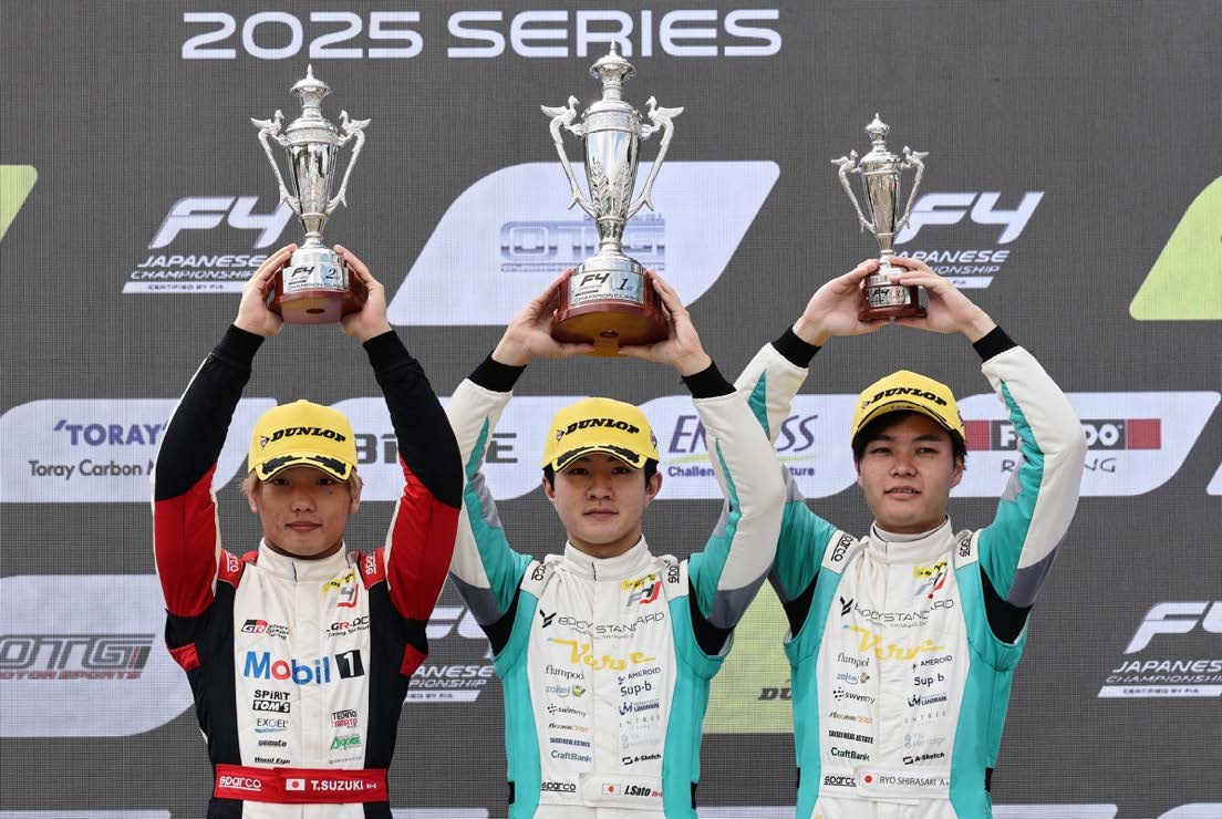 佐藤樹がポール・トゥ・ウインで5勝⽬を飾る　INDPは今⽥信宏が同じくポール・トゥ・ウイン