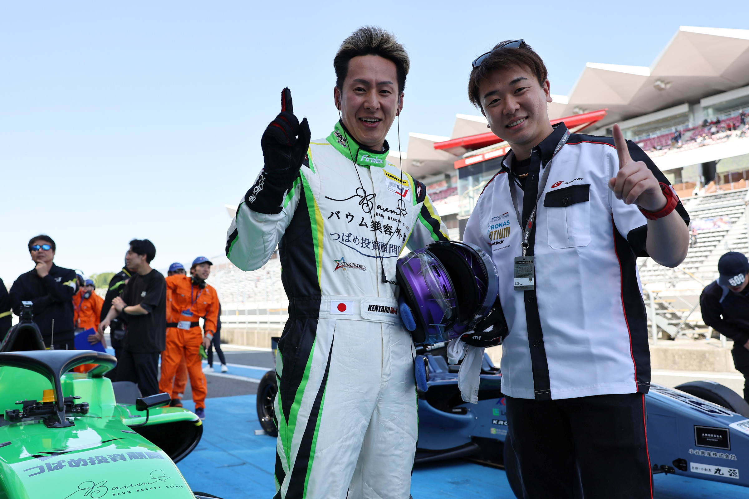 森山冬星が初優勝！　清水、佐藤樹が表彰台獲得波乱のINDPクラスはKENTAROが初優勝飾る