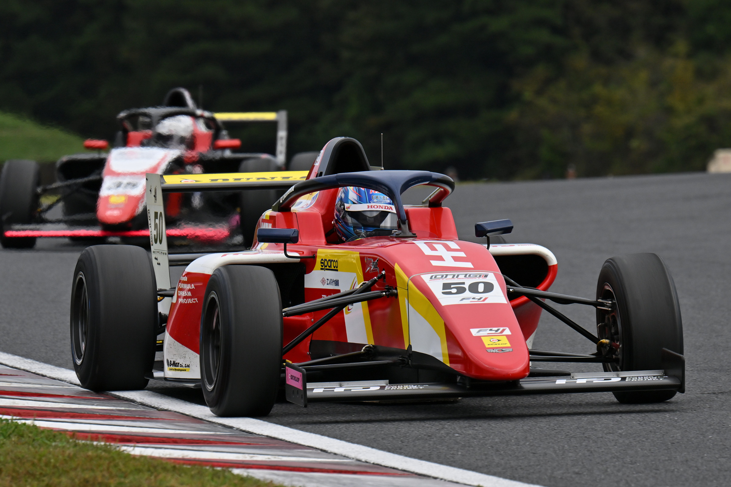 SCスタートとなった第12戦決勝は野村勇斗が凱歌佐野雄城届かず2位、INDPはDRAGONが制す