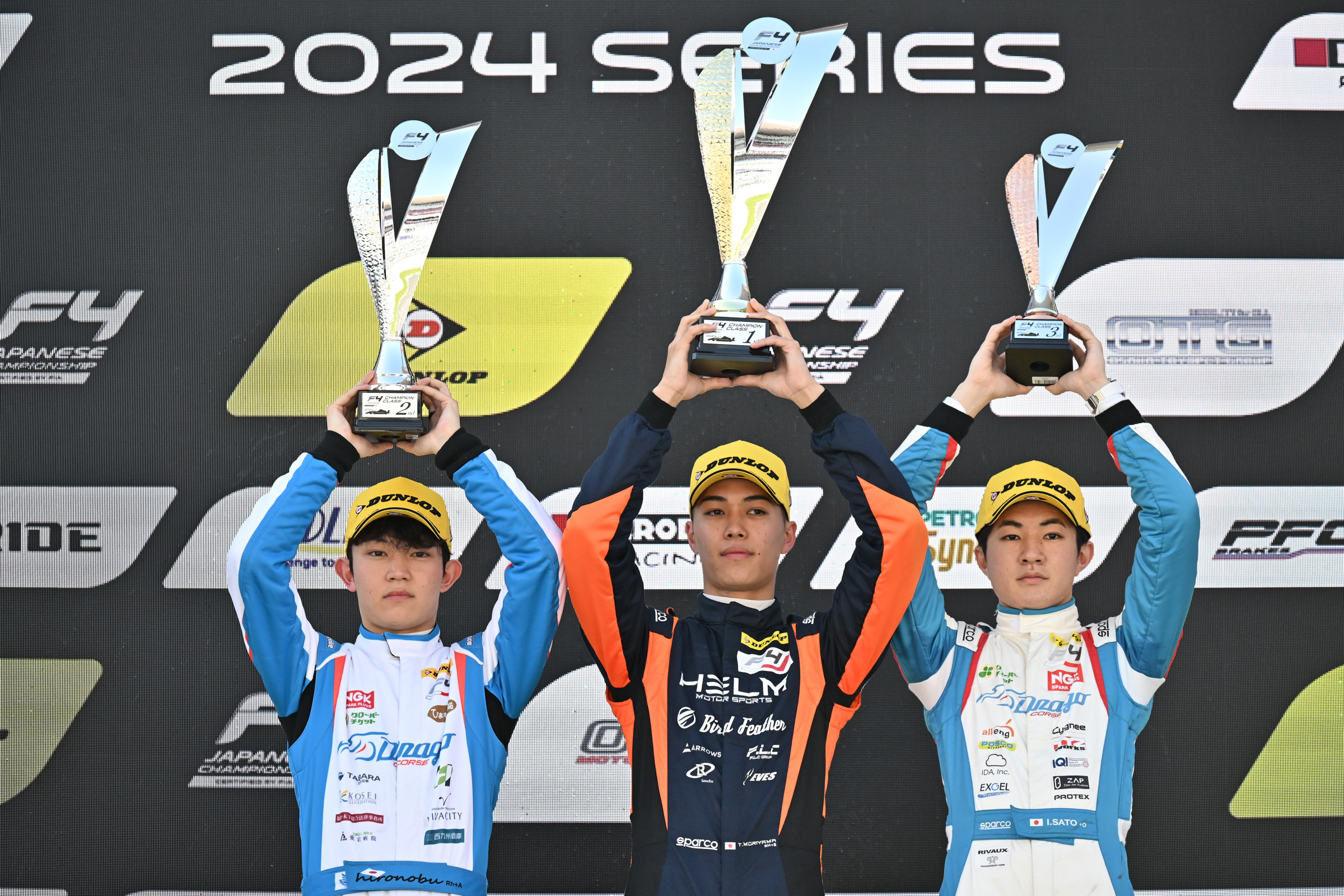 森山冬星が初優勝！　清水、佐藤樹が表彰台獲得波乱のINDPクラスはKENTAROが初優勝飾る